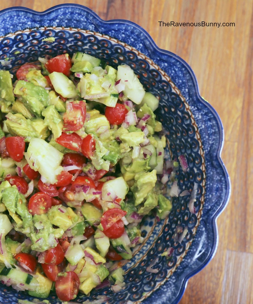 Avocado Cucumber Salad Recipe