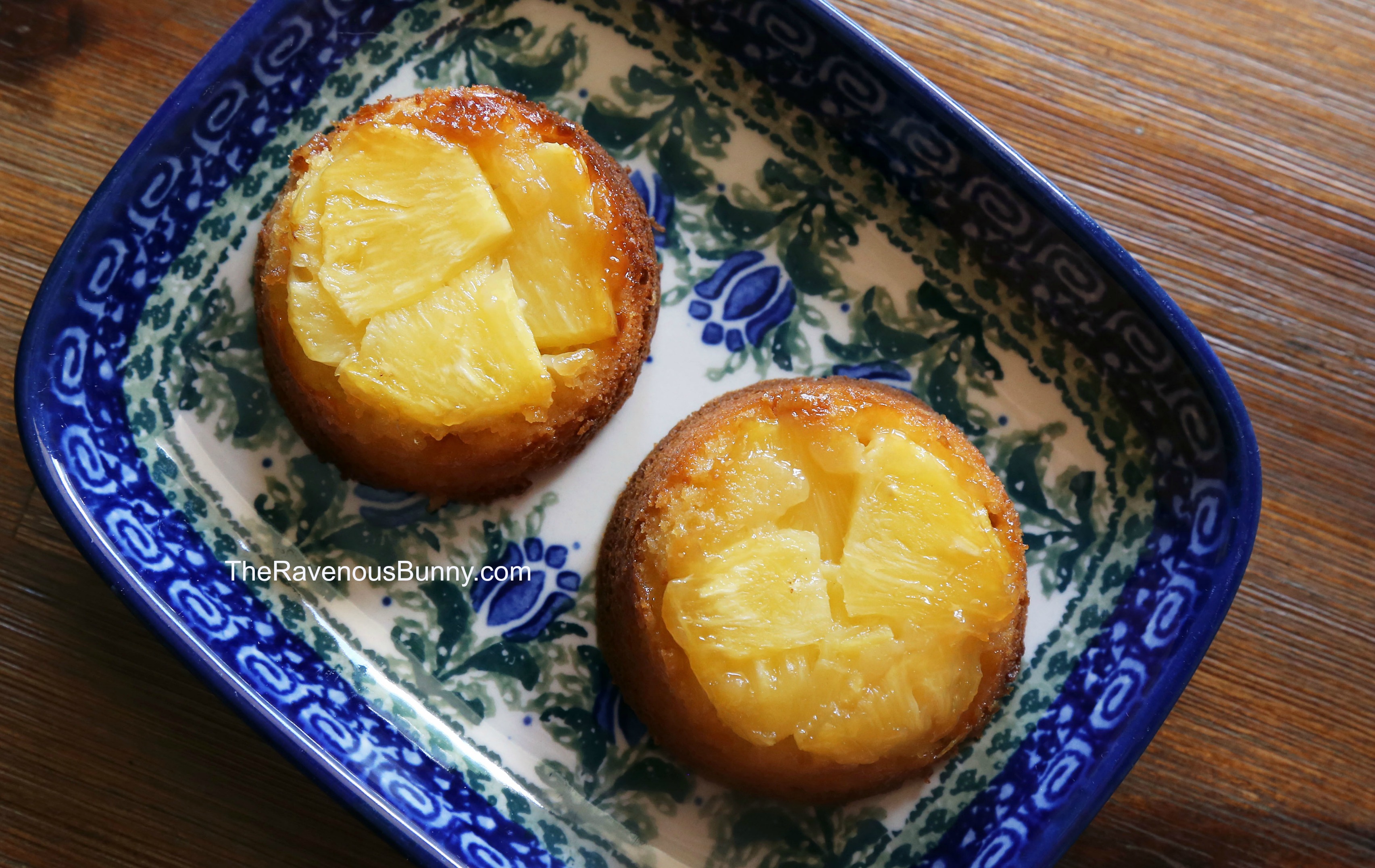 Pineapple upside down muffins