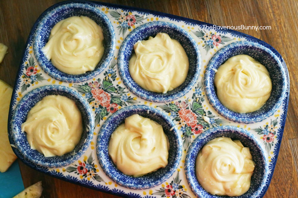 Pineapple upside down muffins