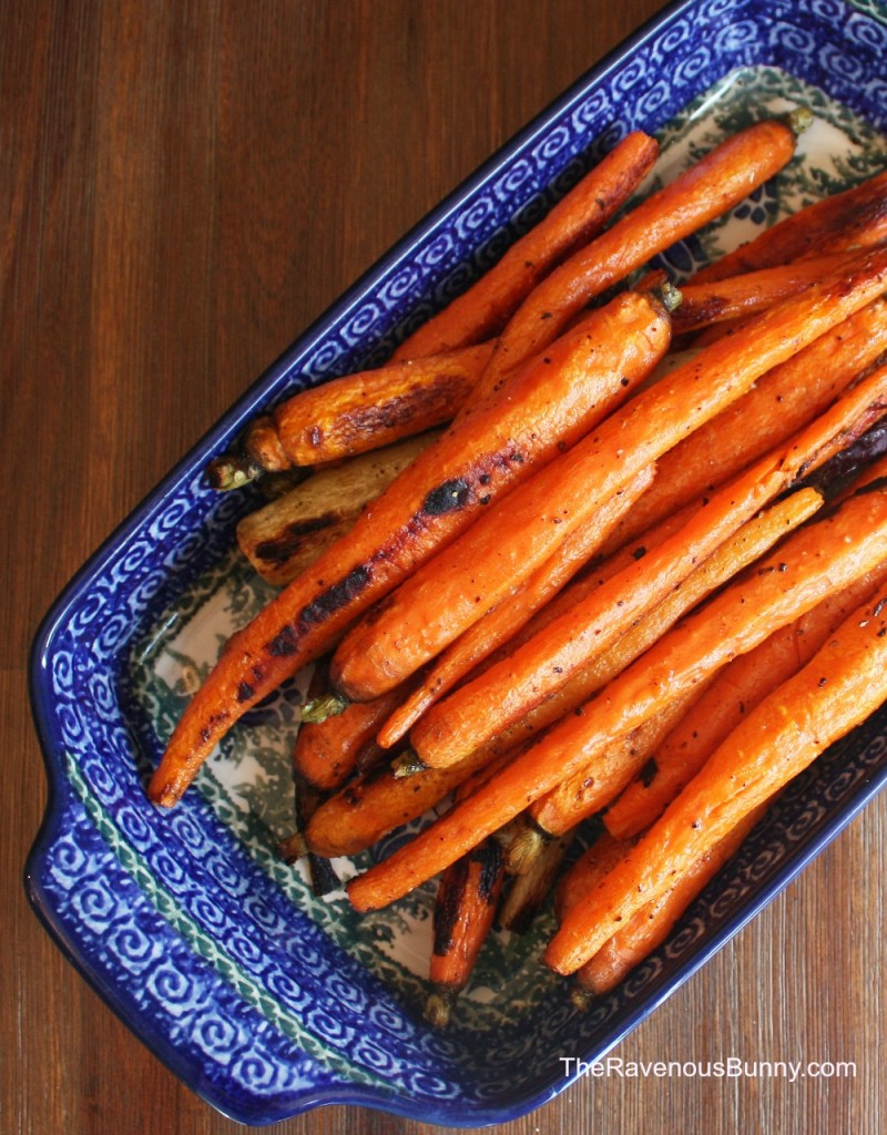 Sweet Oven Roasted Carrots