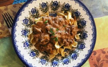 Beef Stroganoff