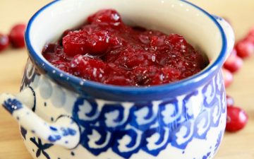 cranberry sauce